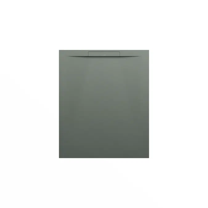 PRO S Shower tray with linear outlet on the short side