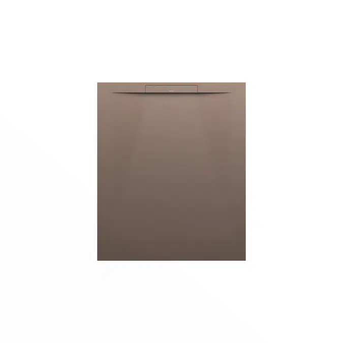 PRO S Shower tray with linear outlet on the short side