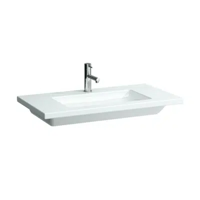 LIVING Countertop washbasin, undersurface ground 900 mm