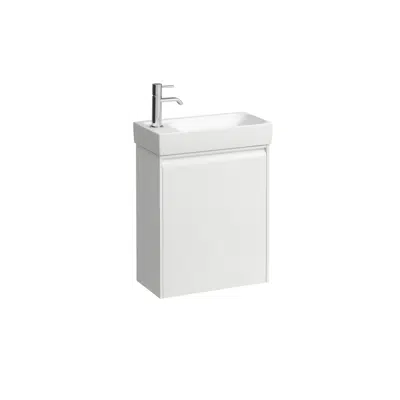 kép a termékről - MEDA Vanity unit 460, 1 door, left hinged, matches washbasin H815114