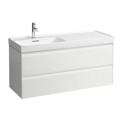Image for MEDA Vanity unit 1200, 2 drawers, matches washbasin H817110