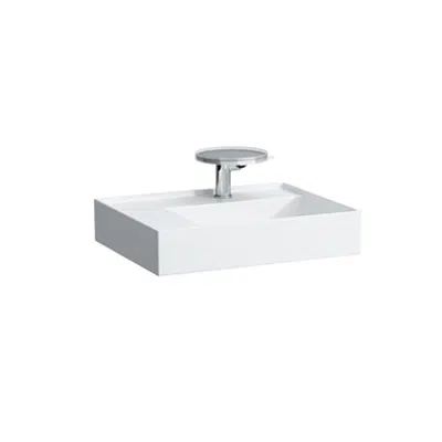 KARTELL BY LAUFEN Washbasin, shelf left 600 mm