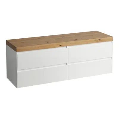 Image for LANI Modular 1600, countertop 65 mm (.267 wild oak), without cut-out, 4 drawers: drawer element 800 + drawer element 800