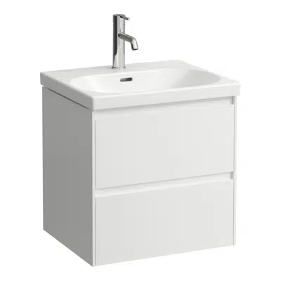 billede til LANI Vanity unit, 2 drawers, matches vanity washbasin H810082
