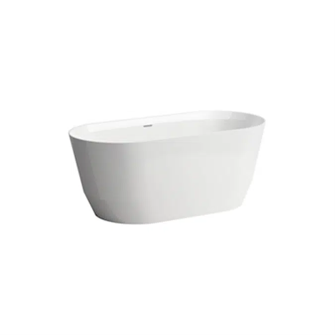 LAUFEN PRO Freestanding Bathtub 1500 x 700 mm, made of Marbond material