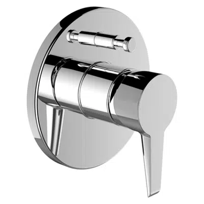 Image for Pure, Concealed bath faucet, Set for Simibox, w. integrated vacuum breaker