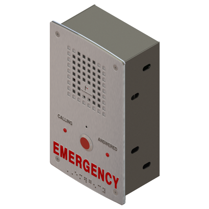 BIM objects - Free download! Area of Rescue Analog Station, Flush ...