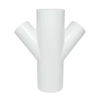 Image for Provent Double Wye - DWV Branch Fitting - 3″ X 2″