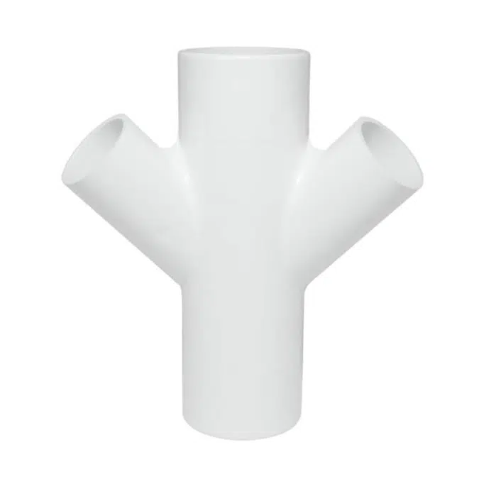 Provent Double Wye - DWV Branch Fitting - 3″ X 2″
