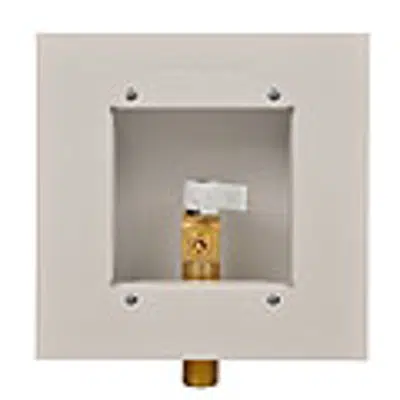 afbeelding voor White Powder Coated Ice Maker Outlet Box