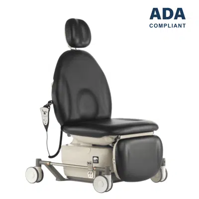 Immagine per 840 Stretcher Bed (Front Left Hand & Rear Right Hand Steering Casters)