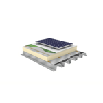 ultraply tpo - toiture avec installation photovoltaïque