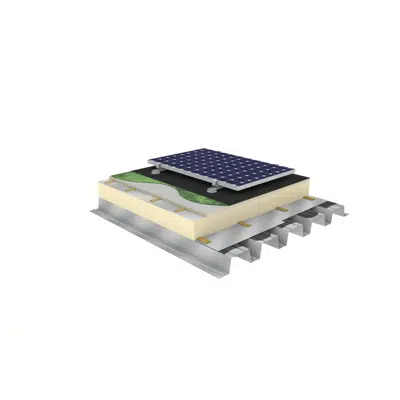 billede til RubberGard EPDM Photovoltaic Roof
