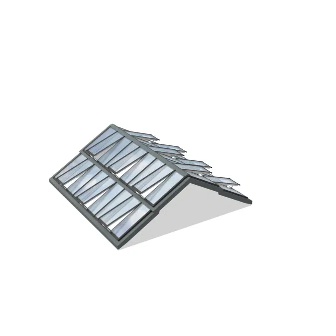 VELUX Modular Skylights - Ridgelight 25-40°