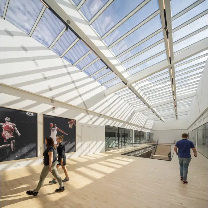 VELUX Modular Skylights - Step Longlight 5-25°