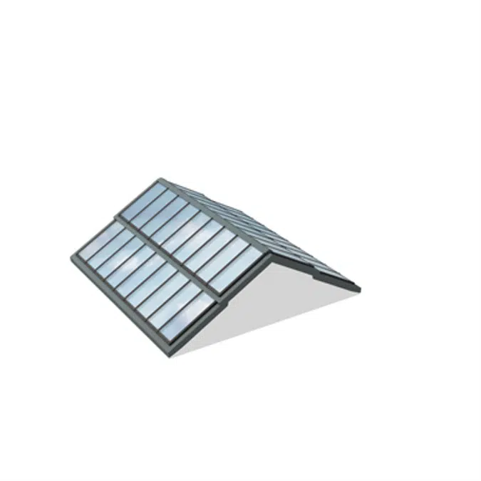 VELUX Modular Skylights - Step Ridgelight 25°