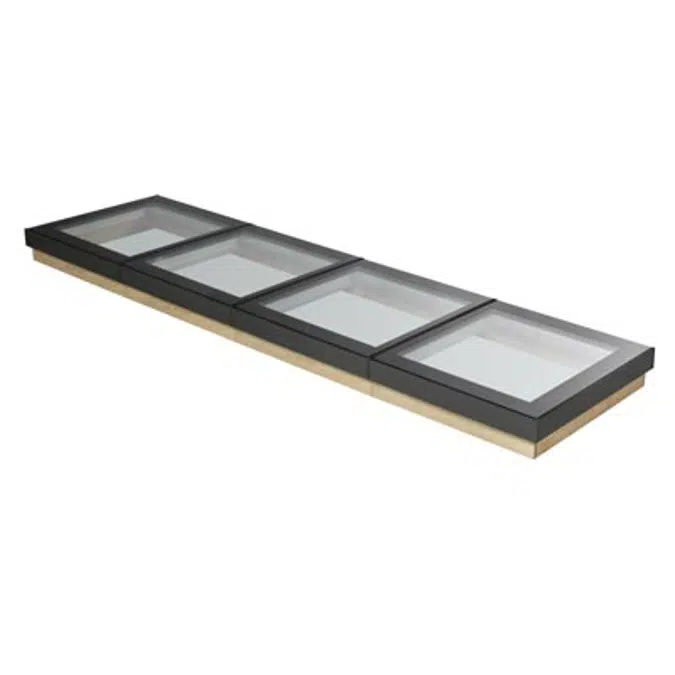 VELUX Modular Rooflight Linearlight Burglary-resistant