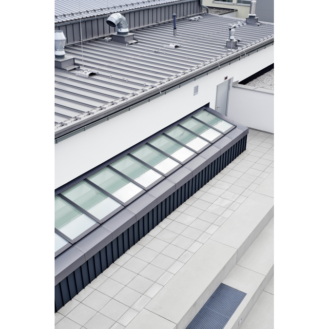 BIM objects - Free download! VELUX Modular Skylights - Wall-mounted ...