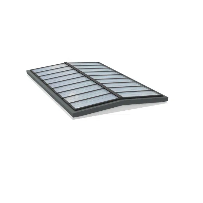 VELUX Modular Skylights - Ridgelight at 5° with Beams