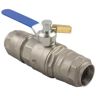 obraz dla Ball Valve Tube/Tube With Padlock - 90705
