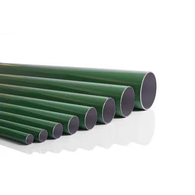 obraz dla Calibrated Aluminium Tubes Green Colour 6 Mt - 90000