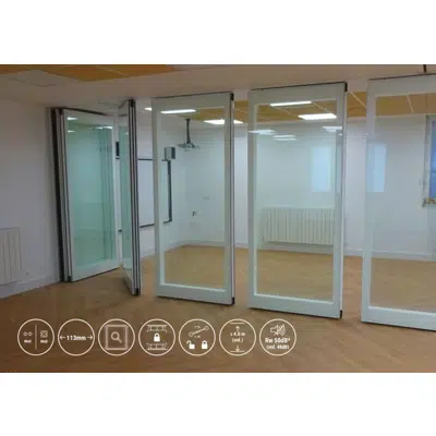 Immagine per TABIEXPERT TX-110 Silenceglass Acoustic movable wall