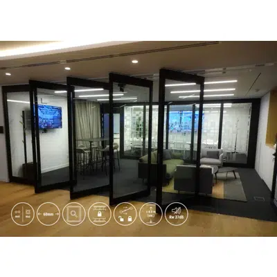 Image pour TABIEXPERT TX-60 Glass Acoustic movable wall