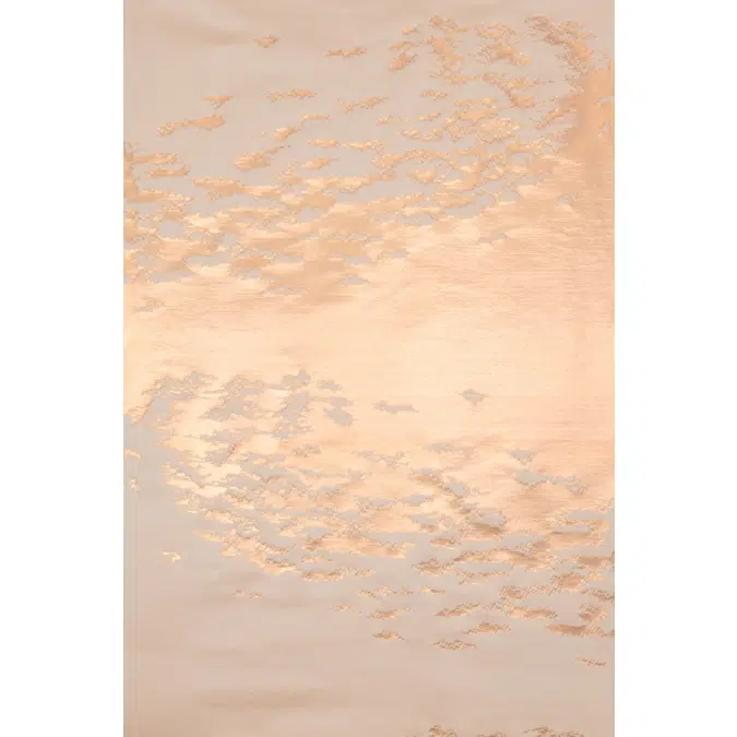 Fabric with Cloudscape design [ cloud copper ]