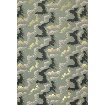 Image for Fabric with storm design [ storm green ]