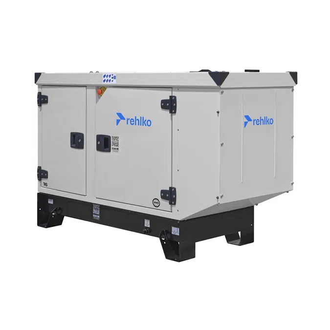 T16U, 60 Hz, Groupe électrogène Industriel