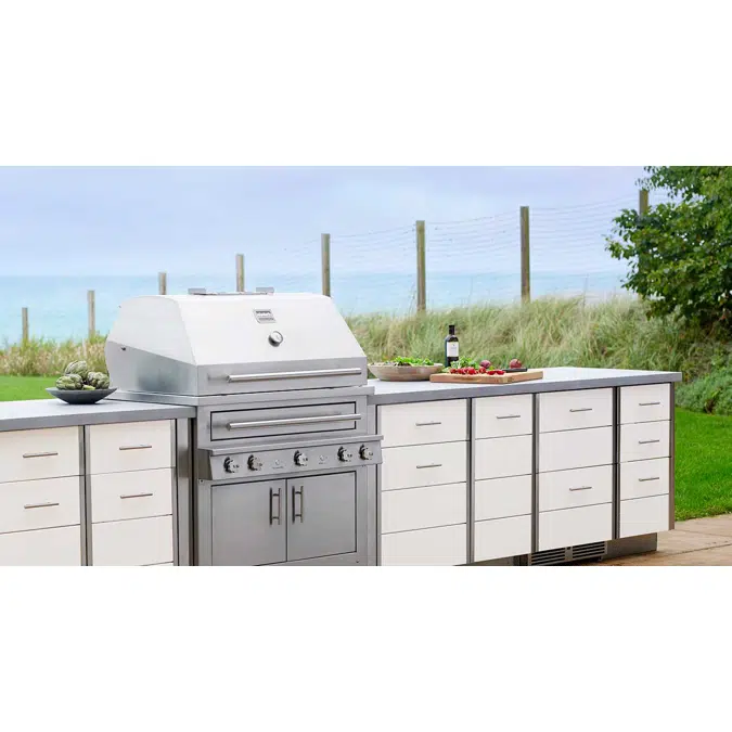 ARCADIA OUTDOOR GRILL SURROUNDS & BACK PANELS