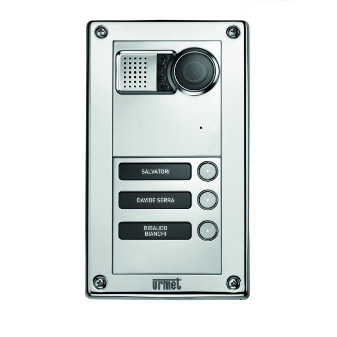 Modular Video Entry Panel, Sinthesi Steel, 2Voice