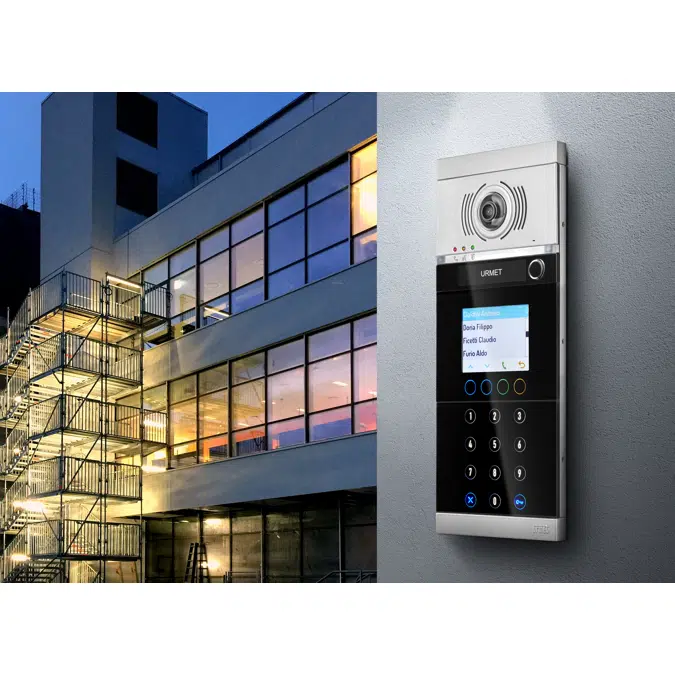 BIM objects - Free download! Modular Video Entry Panel, Alpha, call ...