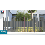 aligned top and bottom stem® wall fence
