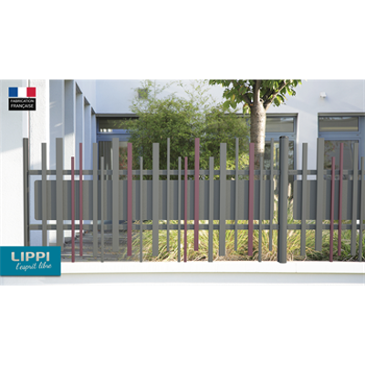 Image for Aligned top and bottom STEM® WALL fence