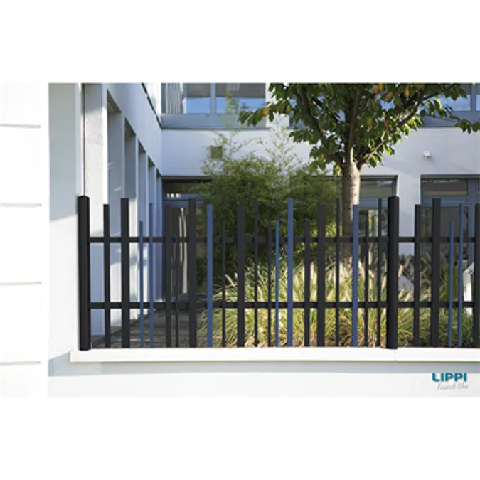 BIM objects - Free download! Aligned top and bottom STEM® railing ...