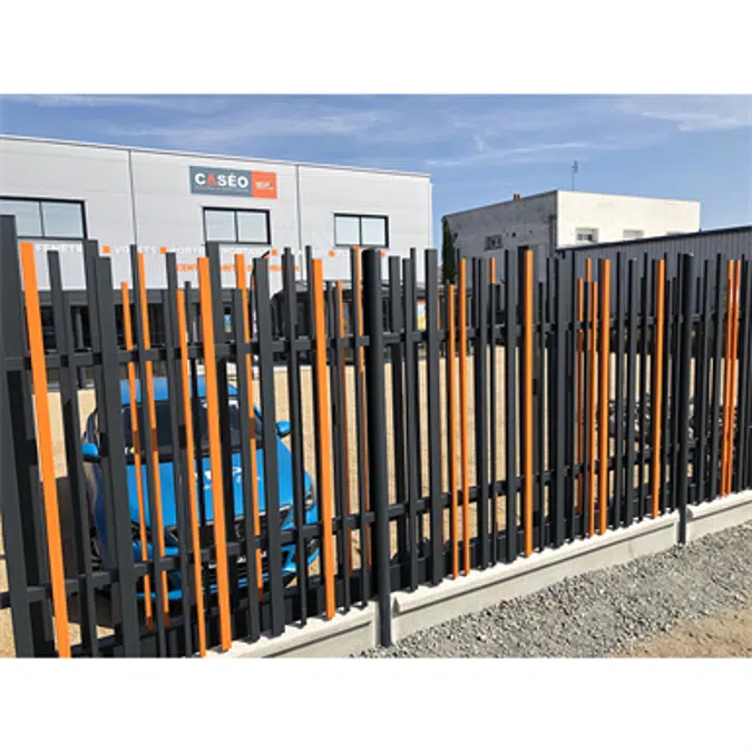 Random top and bottom STEM® railing