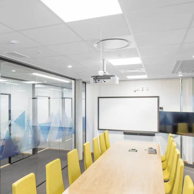 Rockfon Blanka® dB 35-super white acoustic ceiling