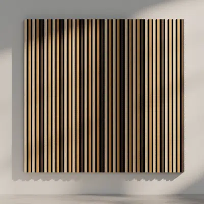Image for Rockfon Lamella - Acoustic wooden wall system