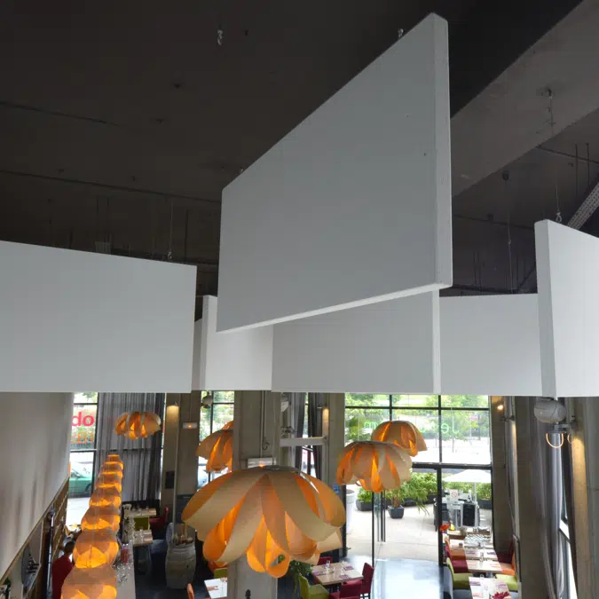 Rockfon Contour - acoustic baffles 