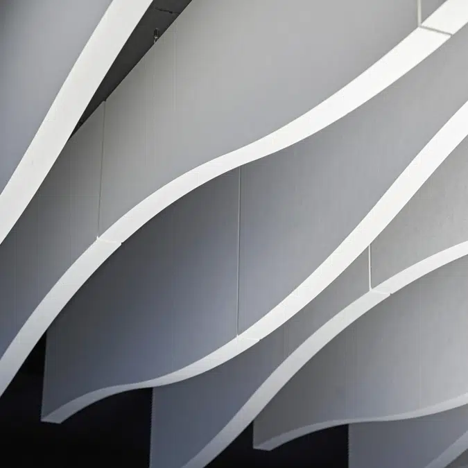 Rockfon Contour - acoustic baffles 