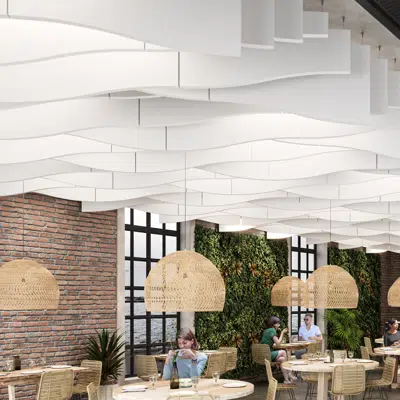画像 Rockfon Contour - acoustic baffles 