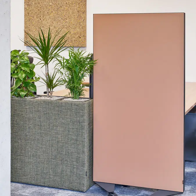 Rockfon Canva Floor screens - Flexible acoustic room divider