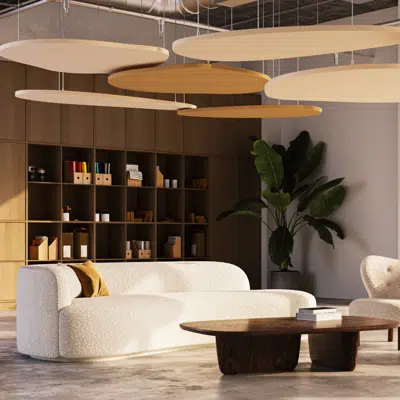 Rockfon Eclipse Customised - custom acoustic false ceiling solution için görüntü