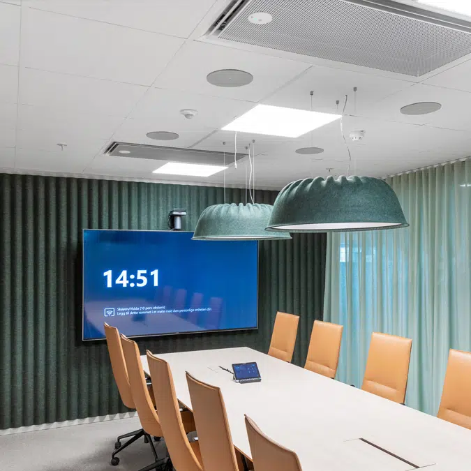 Rockfon Tropic- acoustic ceiling with smooth surface