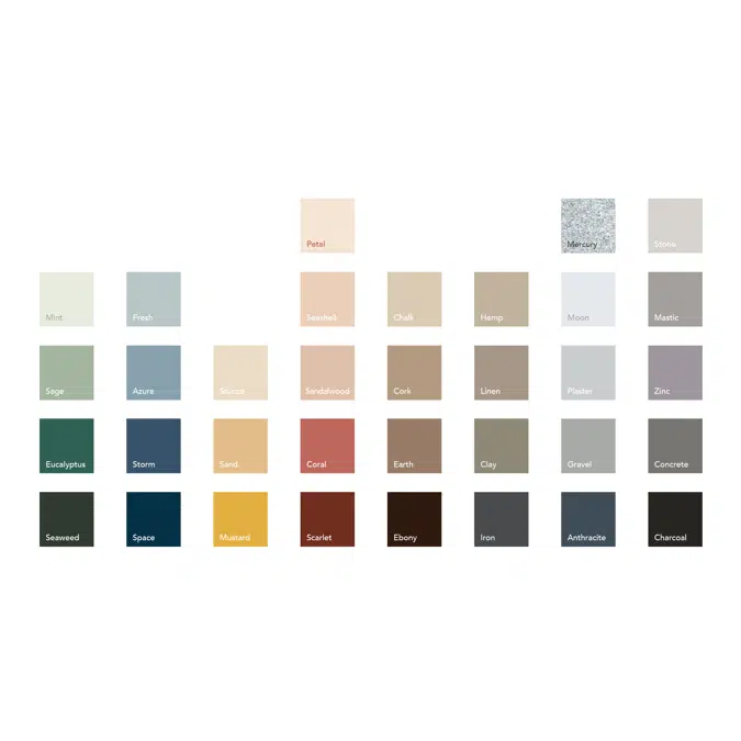 Rockfon Color-all – Acoustic tiles in 34 colours 