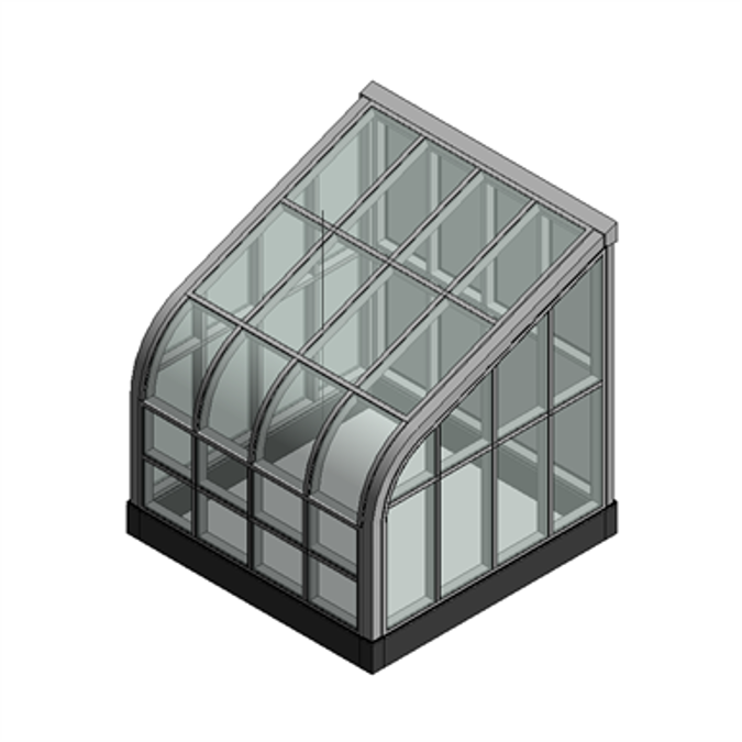 Curved Eave Lean To Skylight Model SI5006