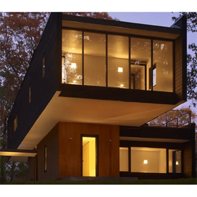 BIM objects - Free download! Mulled Fixed Window System Model SI7400 ...