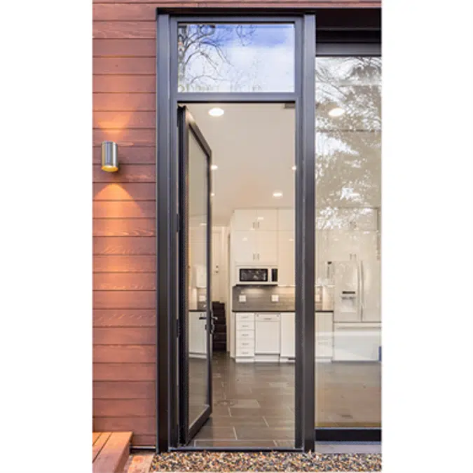 Swing Doors - Modular Terrace Double Door Curtain Wall Panel - Model SI2250