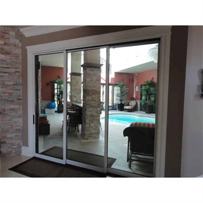 Sliding Glass Doors - Multi Track Sliding Glass Door - Model SI8200